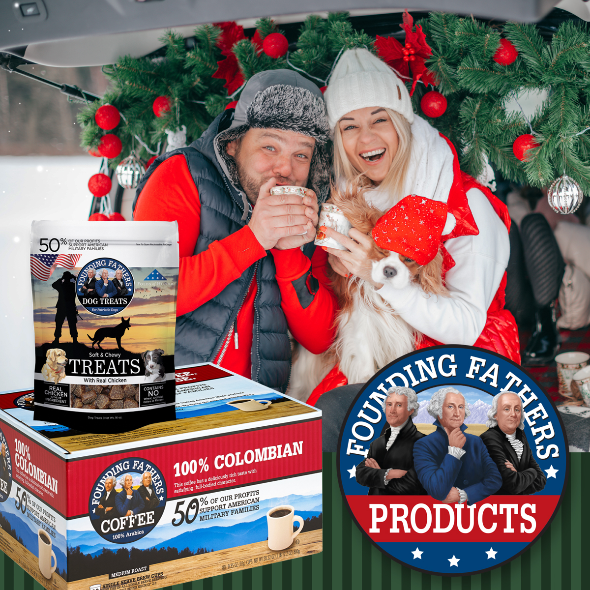 Need a last minute gift for the coffee drinker on your list? There's still time to get Founding Fathers Coffee from DollarGeneral.com, Amazon.com or Walmart.com! Order today! #LastMinutteGift #GiftIdeas #Holidays2024 #ChristmasGift #StockingStuffer