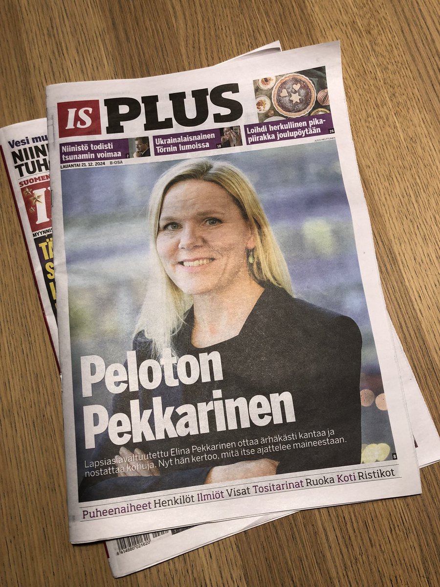 Elina Pekkarinen tweet media