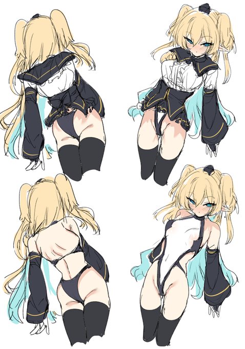 性欲だけで一秒で作ったキャラのハスールさん の 衣装おぼえがき 