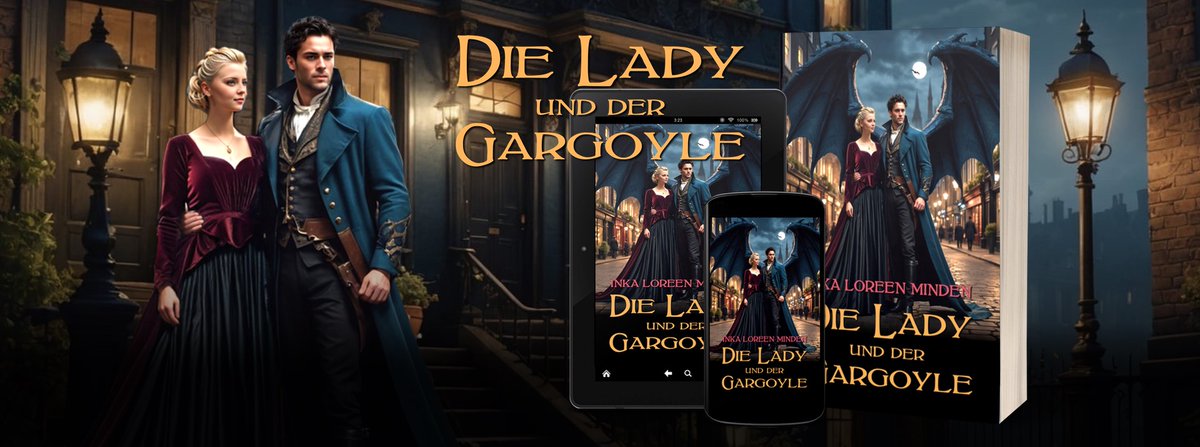 InkaLoreen's tweet photo. Bald als E-Book in allen Shops: Die Lady und der Gargoyle! #regency #romance #neuerscheinung #lesen #inkaloreenminden https://t.co/ZevwXjIbt4