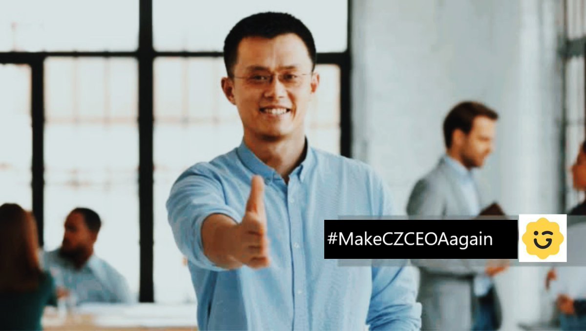 Day 11 of requesting concerned authorities to Make CZ CEO Again  CZ