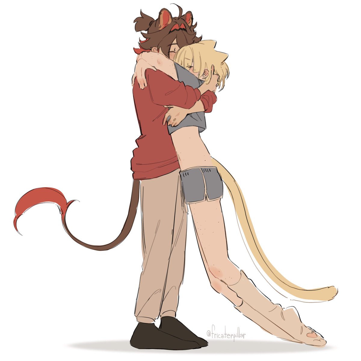 i_im_fri's tweet photo. #lionfish hugs :3 #genshinimpact https://t.co/Xypd0IyJHL