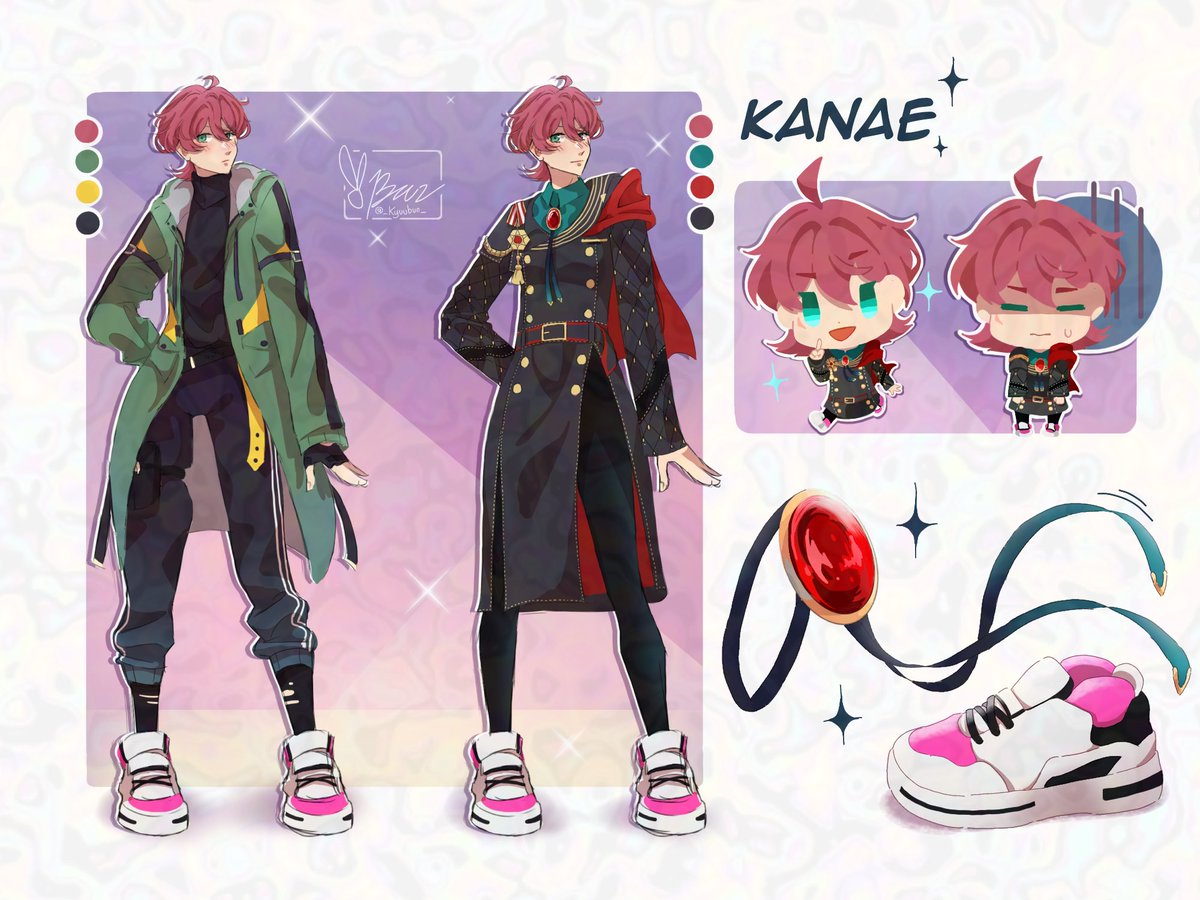 With the year coming to an end , I decided to make a new character sheet for my MC, Kanae!
She'd love to get to know other MCs too (⁠っ⁠˘⁠з⁠(⁠˘⁠⌣⁠˘⁠ ⁠)

#obeyme #obeymemc #oc