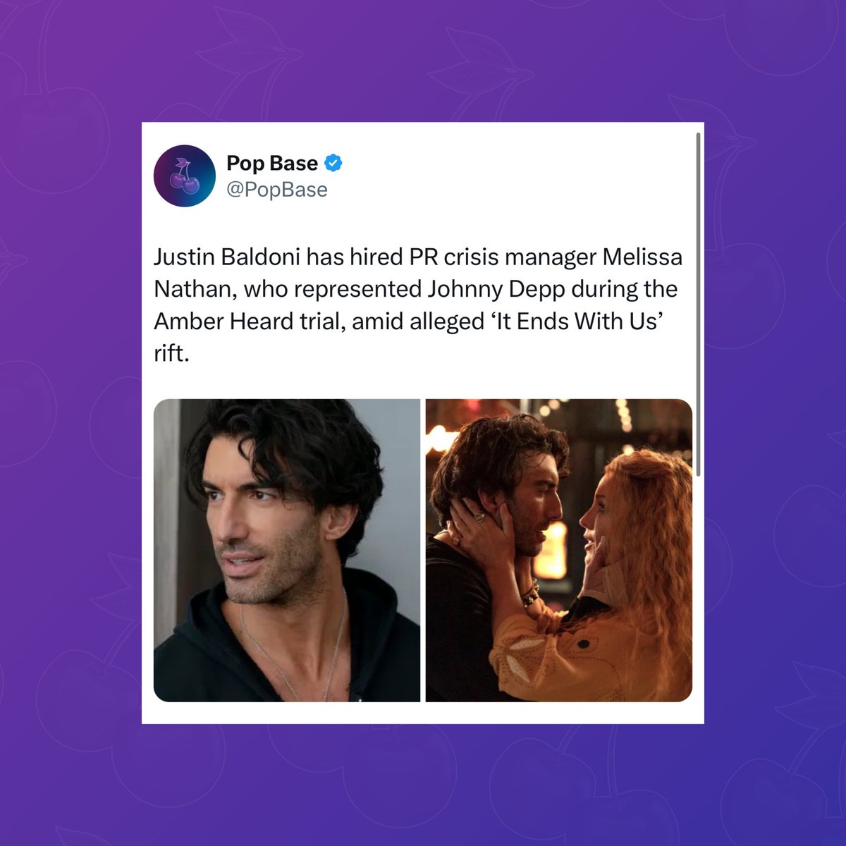 Justin Baldoni’s lawyer stated that the decision to hire PR crisis manager Melissa Nathan stemmed from “multiple demands and threats made by Ms. Lively during production.”

According to TMZ, Blake Lively’s demands included:
• no more showing nude videos or images of women to