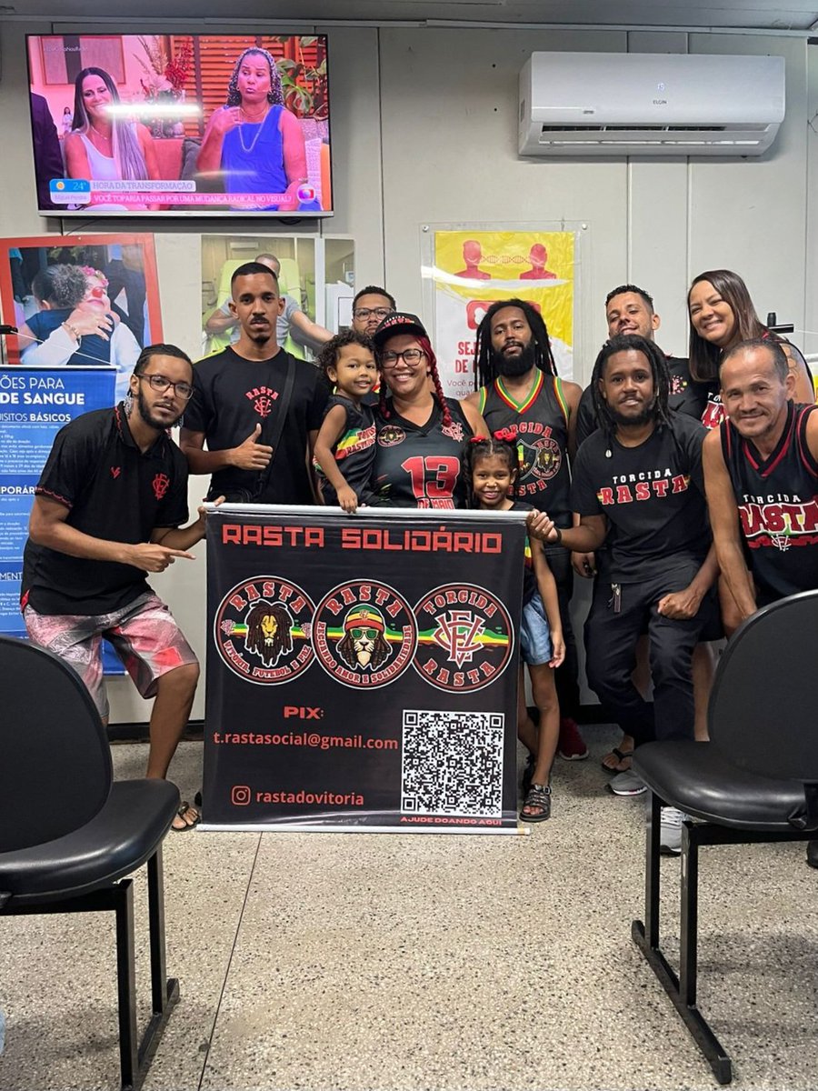 rastadocolossal's tweet photo. Ação realizada com sucesso! 🦁🇬🇳
Doe sangue, doe vida!

Vitória, Futebol e Paz 🕊

#torcidarastadovitória #doesangue #doevida #rastasocial #resistencia #organizadasnordeste #hemoba #salvador #acaosocial #deusmelivrenãoservitória #futebol #paz https://t.co/l6A4818NwO