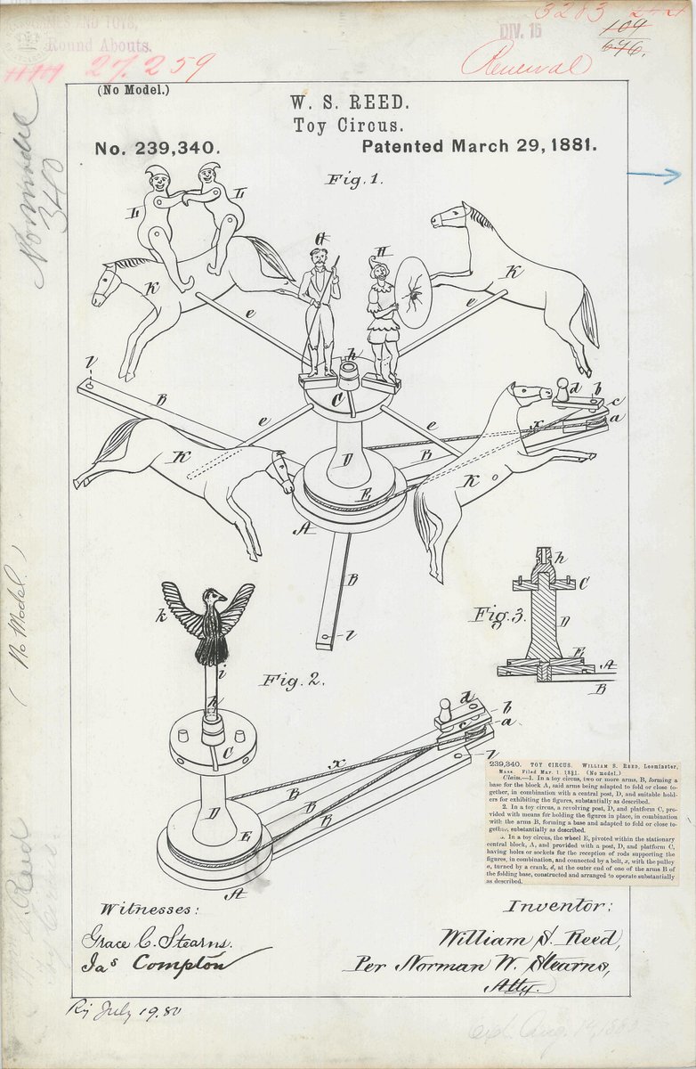 AOTUS11_Archive's tweet photo. ‘Tis the season! Whether you’re a kid at heart or have children in your life, check out these toy patents!

🖍️Did you know you can find these and more in our @USNatArchives patents-themed coloring book?

https://t.co/sQwWkMkTOq

@USPTO https://t.co/bSnpnBdL5f