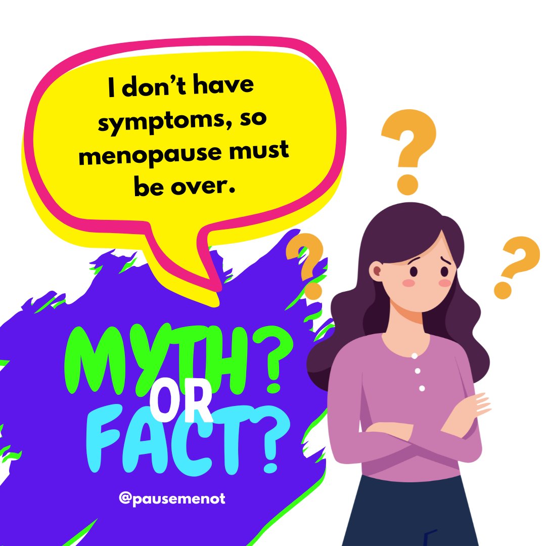 PauseMeNot's tweet photo. Menopause impacts a lot of us. In fact, 6,000 of us reach menopause each day in the U.S. alone.

When it comes to the magnificent menopausal transition, different people have different signs and symptoms.  Stay in tune with your body and take note if you’re feeling a bit off. https://t.co/GHD63wfzGg