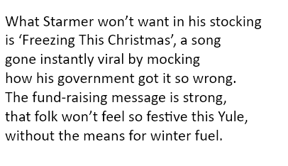 AnnaQuarendon's tweet photo. #Quangleverse #poetry #words #writing #Starmer #Christmas #music #GrannyHarmers #charitysingle https://t.co/fKJ4pcTT2v
