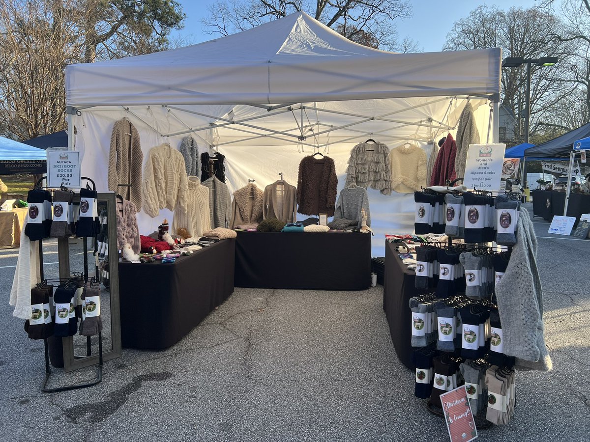 Come see us today at Morningside Farmers Market in Atlanta. Grab some last minute gifts and stocking stuffers!