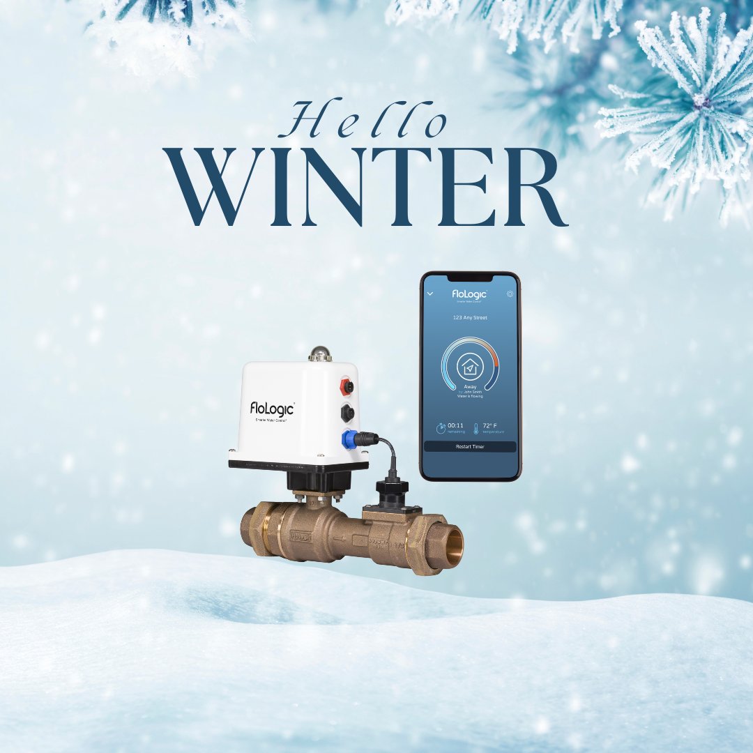FloLogic's tweet image. Did you know FloLogic’s low temp alerts and auto shutoffs proactively guard against frozen pipe damage? Get superior peace of mind this winter season with FloLogic.
flologic.com