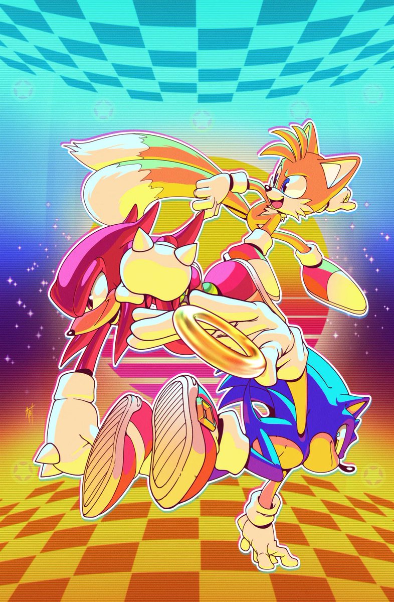 Adam Bryce Thomas will be drawing the interiors of the Sonic x DC crossover so we’re in good hands for art.