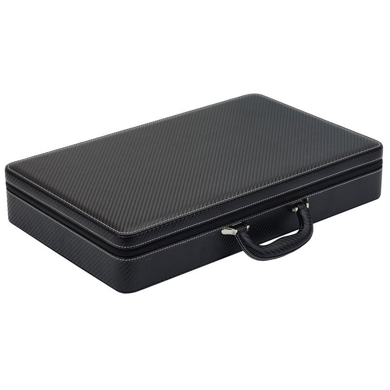 aevitas_uk's tweet image. Travel with elegance using Aevitas' Carbon Fibre Leather Watch Travel Case for 24 Watches. Secure, stylish, and superior craftsmanship at £179.95. #Aevitas #WatchCase aevitas-uk.co.uk/products/carbo…