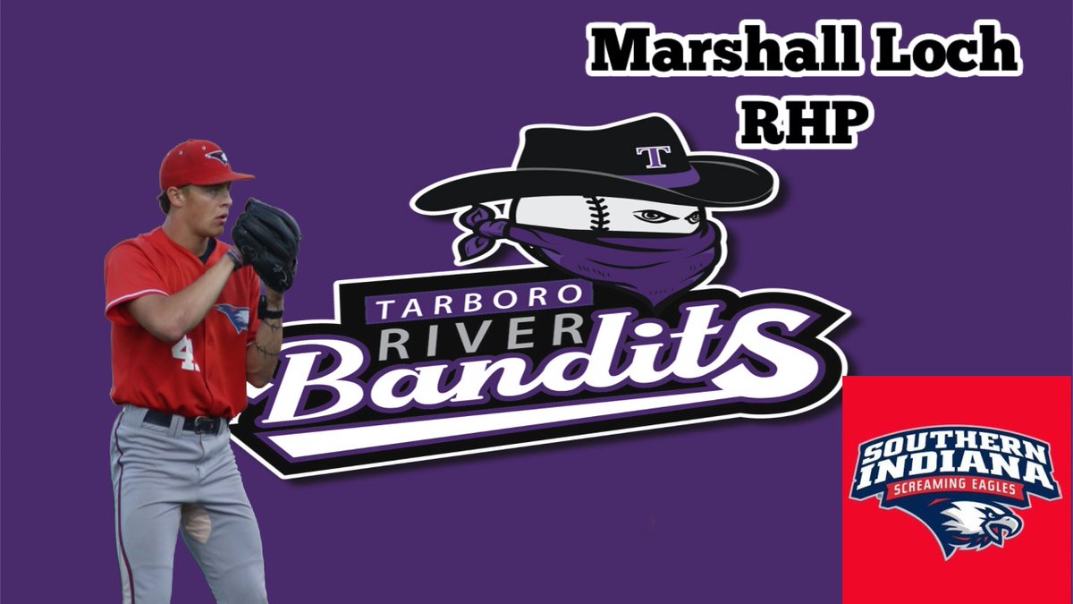 It's another year of getting to know your River Bandits. Help us welcome these guys that will be on the 2025 roster and spending their summer in Tarboro! <a href="/marshall_loch_9/">Marshall</a>

Player: Marshall Loch RHP 
School: Southern Indiana Uni
Hometown: Union Grove WI
Height: 6'3
Weight: 200