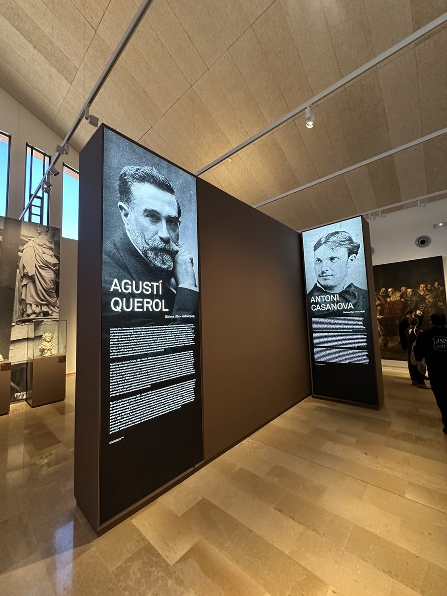 Ferran_Bel's tweet photo. Després d mesos de retard, per mala intenció o per incompetència del govern de #Tortosa , s’ha obert al public la sala del @MuseudeTortosa dedicada a Casanova, Querol i Gimeno . Un projecte que vam iniciar amb @DolorsQueralt i va materialitzar @meritxellroige  amb @XimoMartore1 https://t.co/5uu9nWbK9A