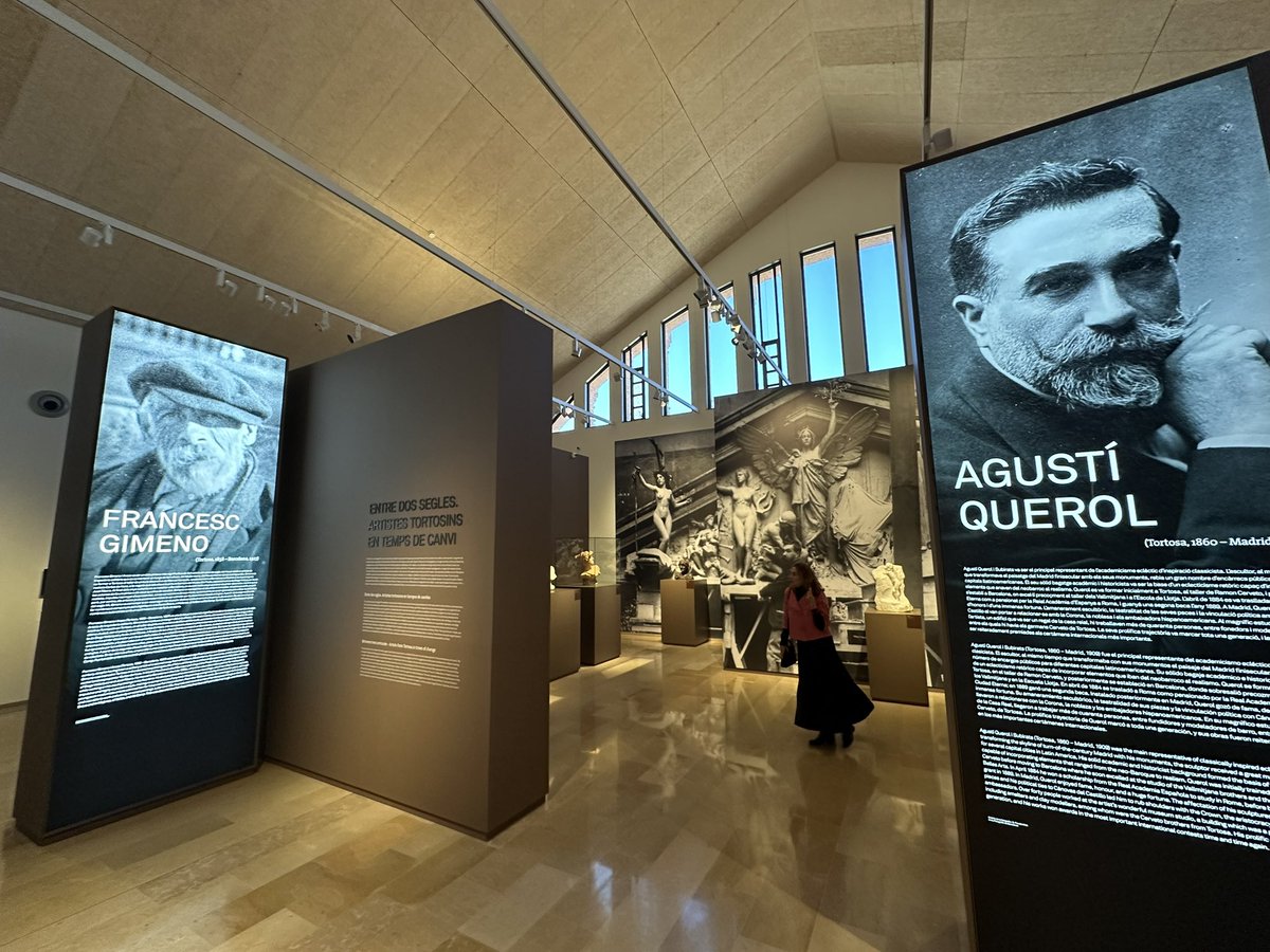 Ferran_Bel's tweet photo. Després d mesos de retard, per mala intenció o per incompetència del govern de #Tortosa , s’ha obert al public la sala del @MuseudeTortosa dedicada a Casanova, Querol i Gimeno . Un projecte que vam iniciar amb @DolorsQueralt i va materialitzar @meritxellroige  amb @XimoMartore1 https://t.co/5uu9nWbK9A