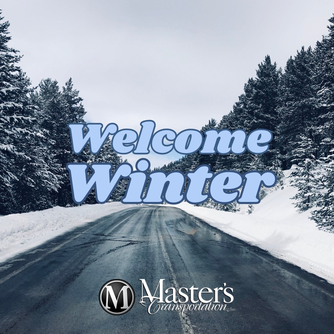 MastersTransp's tweet photo. Hello, Winter! ❄️ As the season of frosty mornings and snowy adventures begins, Master's Transportation is here to keep you moving no matter the weather. 🚐✨ Let us help you make this winter one to remember! 
#FirstDayOfWinter #Winter #MastersTransportation https://t.co/y1SROv0dtr