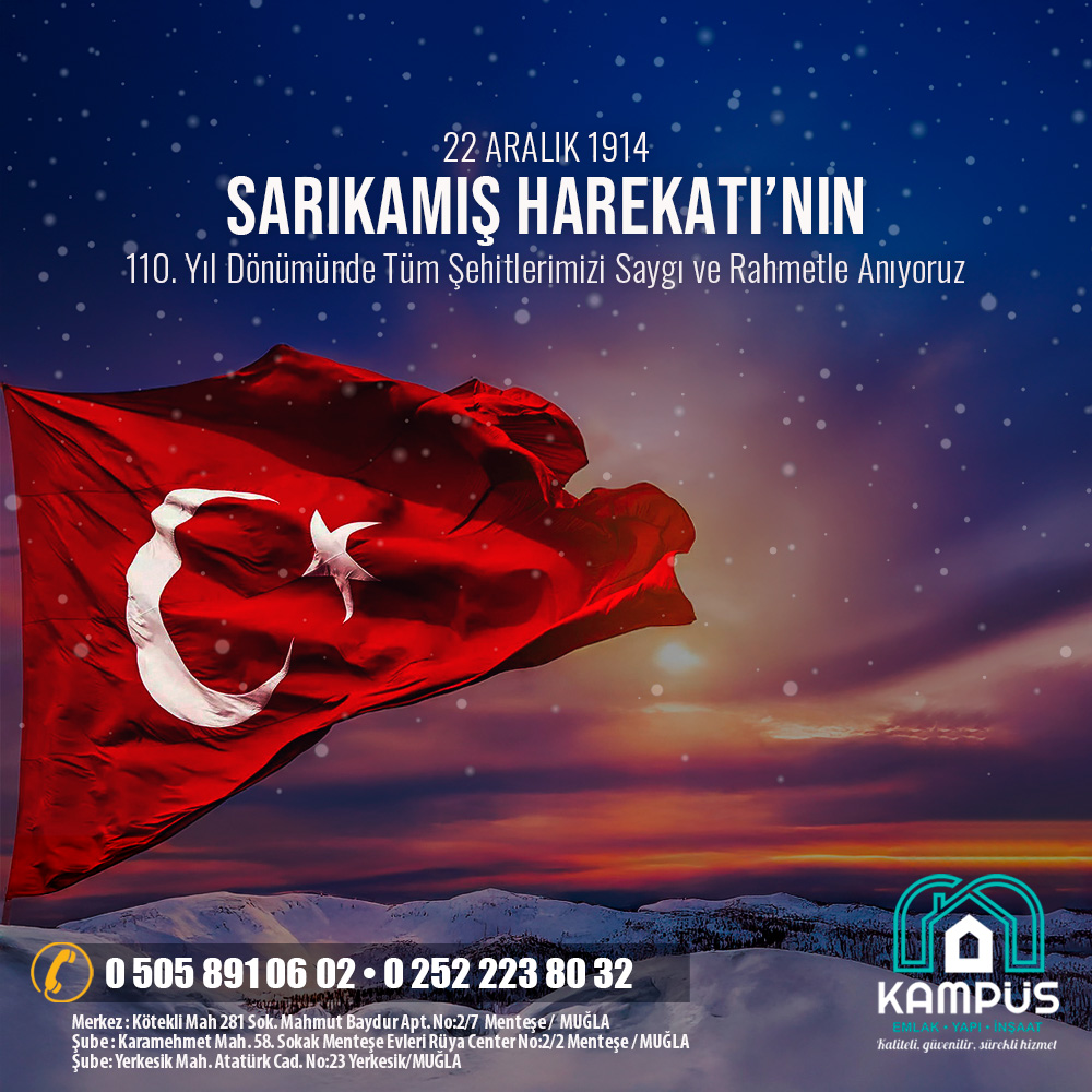 kampusemlakk's tweet photo. Sarıkamış Harekatı'nda kaybettiğimiz şehitlerimiz rahmetle anıyoruz.

#22aralık1914 #sarıkamış https://t.co/q7XlsA4Rsz