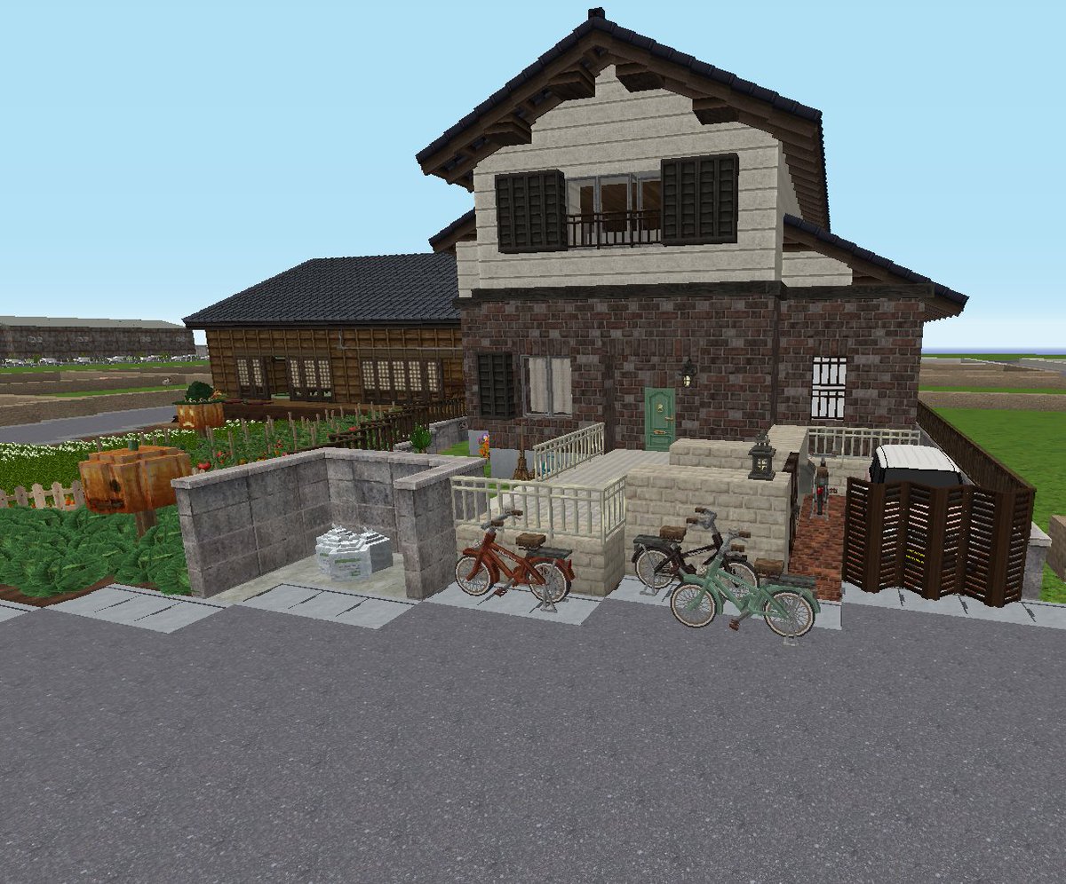 hashidoi_PJ's tweet photo. 一軒家を建設。 
内装も少し装飾。

#Minecraft
#MiniaTuria
#minecraft建築コミュ
#端戸井市 https://t.co/gEqgNeDdZs