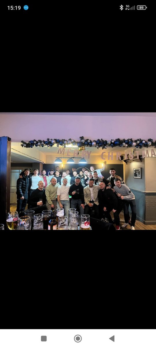 BIRLEY BOYS XMAS PISS UP 🔵🟢❤️