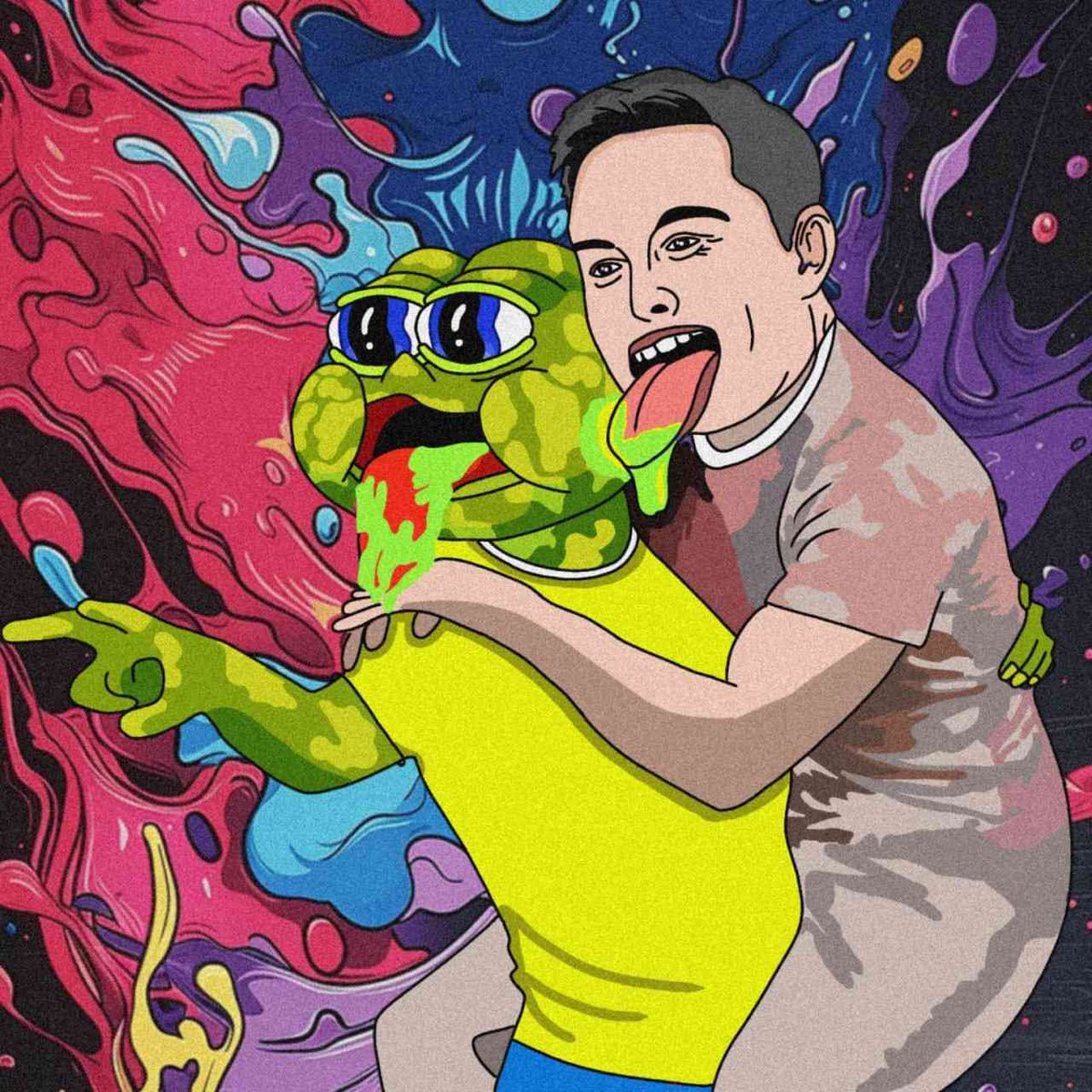 Onlyethanape's tweet photo. @elonmusk The Acid Toad Army is growing stronger every day! With a community that's passionate, dedicated, and just a little bit weird, we're unstoppable! Join the movement and experience the power of the Toad for yourself! #AcidToad #LickTheToad @AcidToadArmy https://t.co/Z1gzSlXsNT