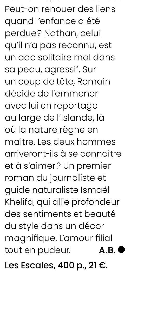 Ismaël Khelifa (@ismaelkhelifa) on Twitter photo Merci <a href="/Psychologies_/">Psychologies</a> pour cette belle critique de mon roman - Ce que la vie a de plus beau 🎁🎄🎅🇮🇸⛺️ Merci <a href="/Psychologies_/">Psychologies</a> pour cette belle critique de mon roman - Ce que la vie a de plus beau 🎁🎄🎅🇮🇸⛺️