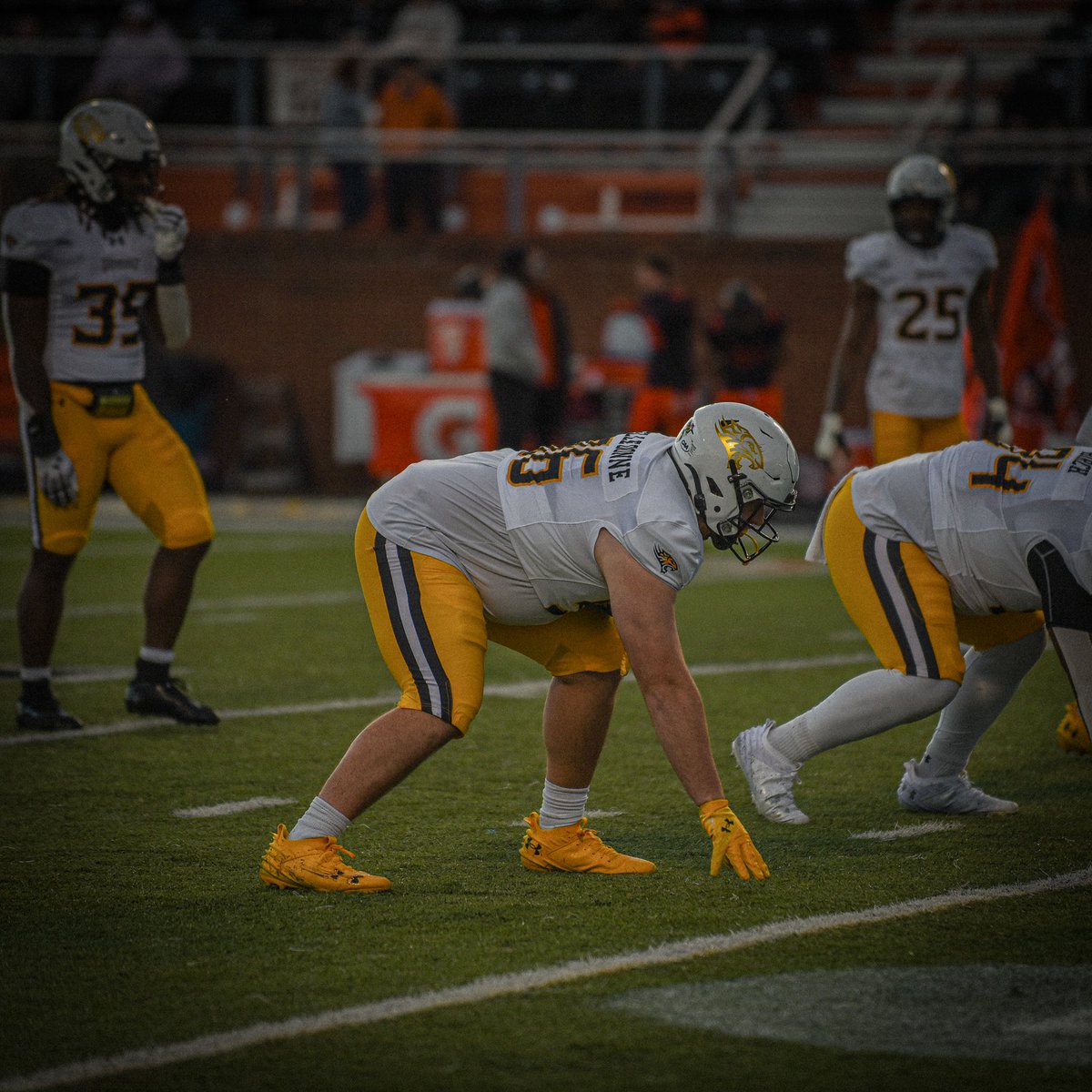 delledonne28's tweet photo. 6’1” 295 Defensive Lineman. Played all 3 positions on the DL in a 3-4 scheme. Grad transfer with 2 years of eligibility. 3.5 undergrad GPA 3.8 Post grad GPA https://t.co/E3sQ0tuxX1