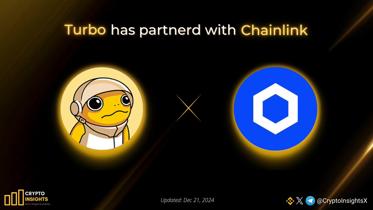 📢 @TurboToadToken $TURBO has partnerd with @chainlink to adopt the  Cross-Chain Token (CCT) standard using Chainlink CCIP TURBO can now be  securely transferred across @BNBCHAIN and @ethereum Bullish on #Turbo  #TurboChain #TurboRevolution #