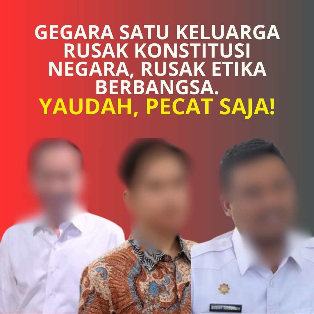 tegar1256's tweet photo. Ya gimana tukang acak2 konstitusi masak di biarin begono.. https://t.co/tl5rViewiJ