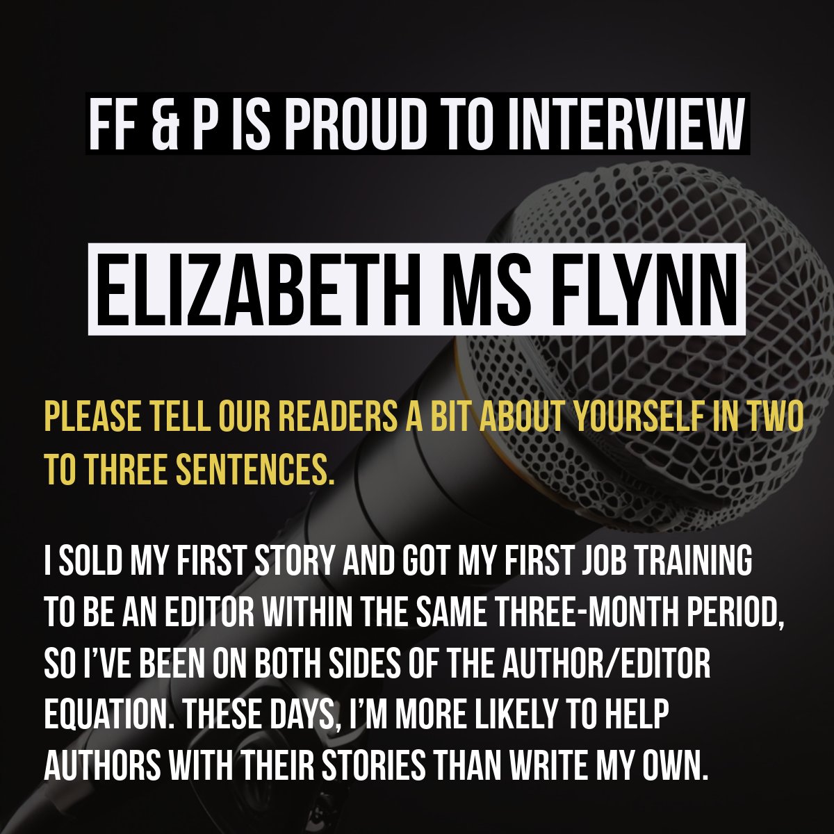 FFnP's tweet image. Have you met Elizabeth MS Flynn? Read their interview at

ffprwa.com/interview-with…. #AmWriting #WritingCommunity #Romancelandia