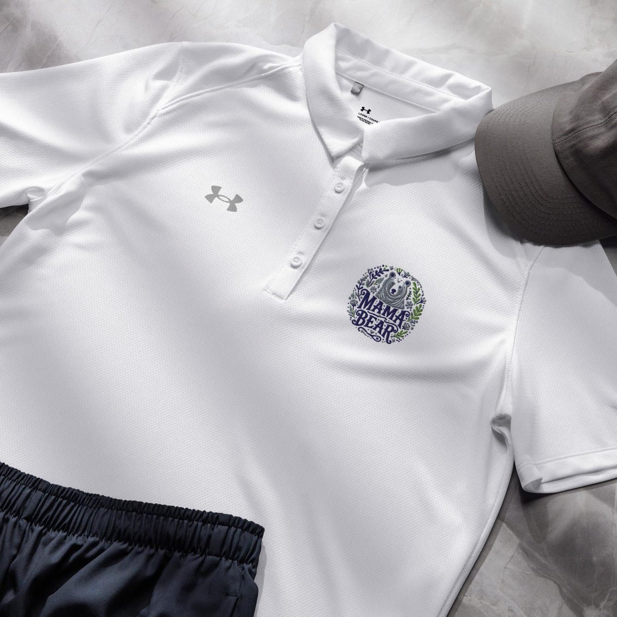 SeamStudio's tweet photo. Under Armour Polo for Mama Bear 

special discount:
https://t.co/QWtGzFlchY https://t.co/9swKV1oeJQ