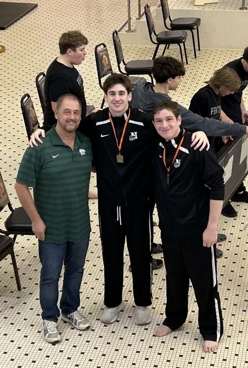 danimal_VI's tweet photo. @noviswimanddive congrats to Cooper and Drew for 1st Place at Fenton Relays Go Wildcats ! https://t.co/IMd2nGWMq4
