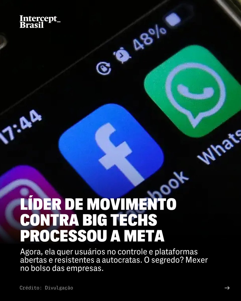 Para Tanya O’Carroll, discutir regulação de redes sociais em relação apenas ao conteúdo é conveniente para as plataformas: dá a elas quase que um passe livre para dizer que estão sempre tentando. Em vez disso, ela propõe ações que ataquem o modelo de negócios das empresas. 👉