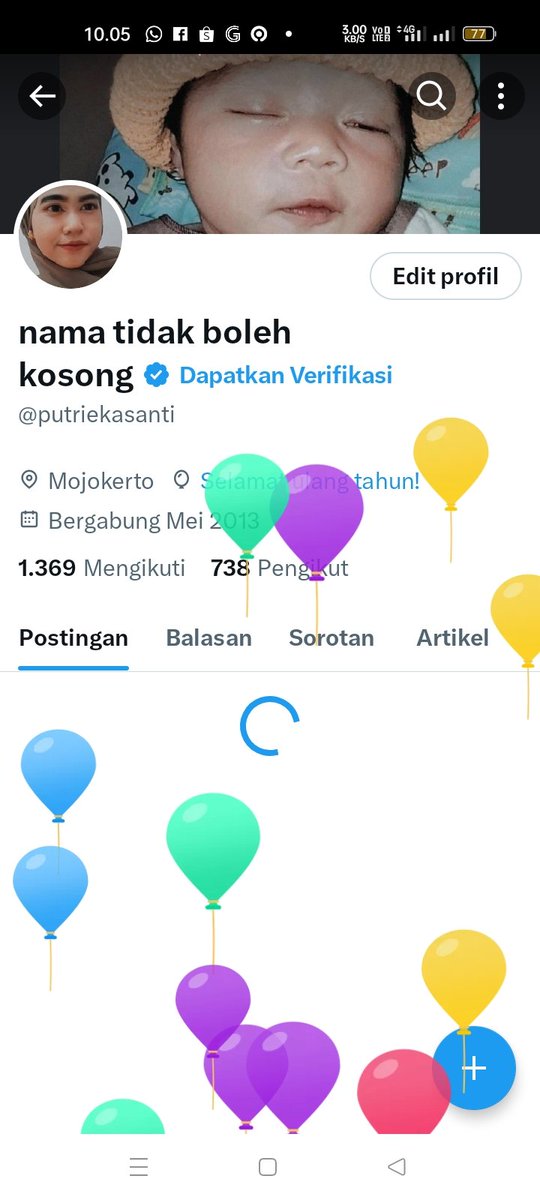 nama tidak boleh kosong tweet media