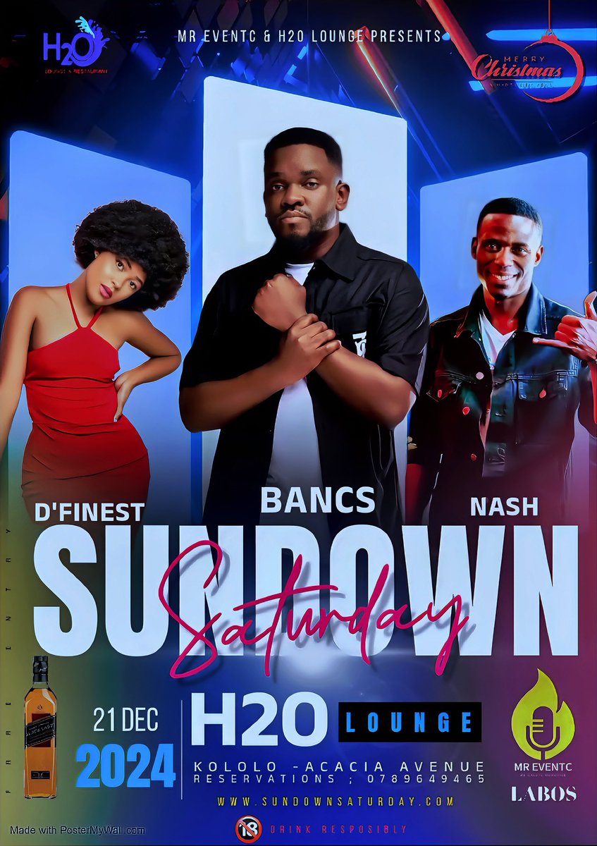 mr_eventc's tweet photo. The perfect end to your week starts at Sundown Saturdays! Join the party at H2O Lounge with free entry and unbeatable ambiance.” @H2oLounge_ #party #vibes https://t.co/lGtD38IXJs
