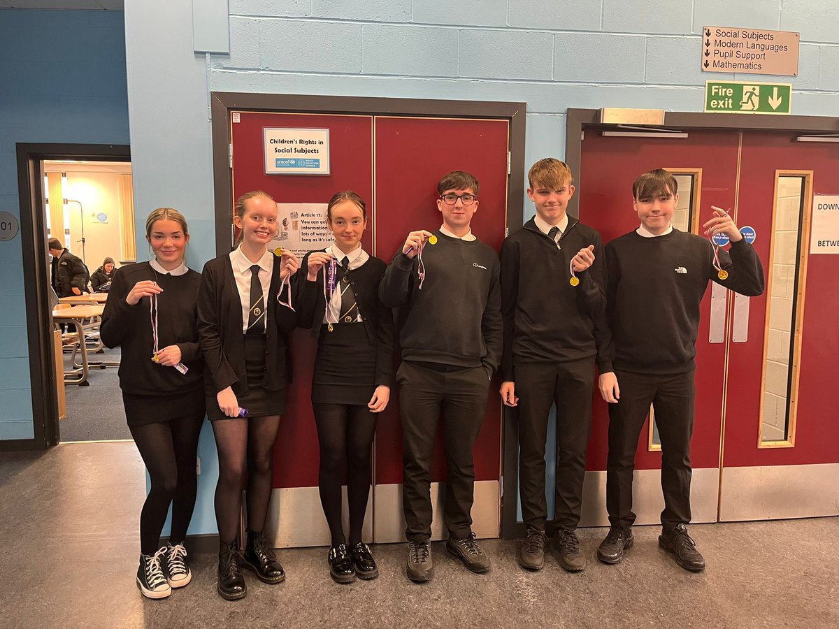 Well done to Higher Modern Studies term 2 News Quiz Champions🥇