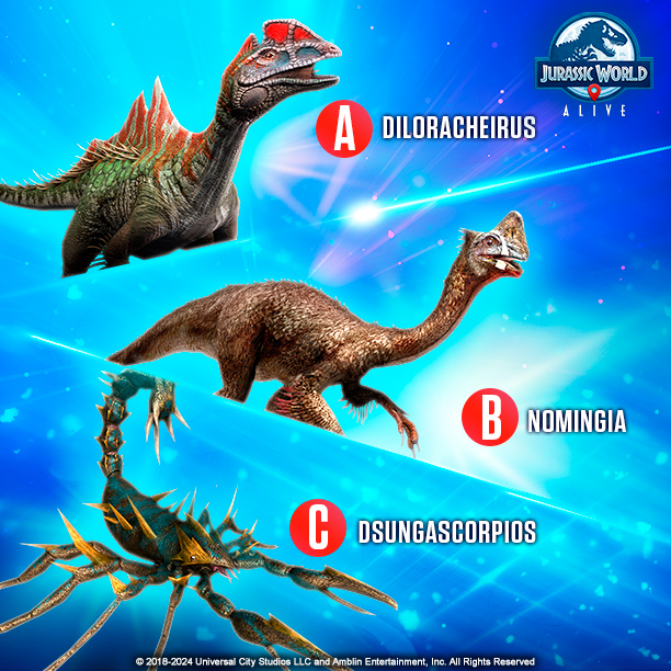 Jurassic World Alive tweet media