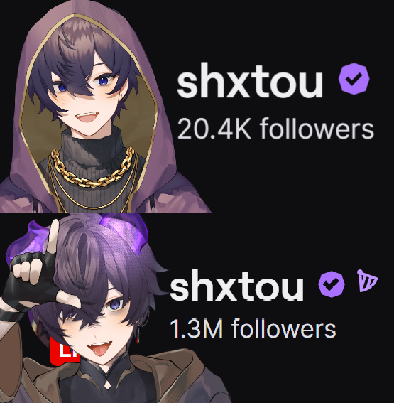 shxtou's tweet photo. it's been a fun few years 💜 https://t.co/qOmTzYO3p4