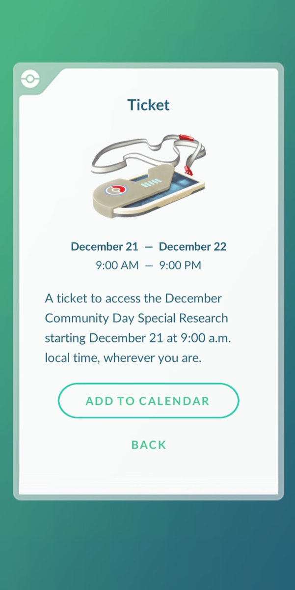 BehatiPokemonGo's tweet photo. .@NianticHelp I bought my comm day ticket after it started, it shows up in my storage but doesn't let me use it. Help! Help! Help!!! #PokemonGOCommunityDay #pokemonGo #PokemonGOfriend help spread the word! https://t.co/TMSRS0N01S