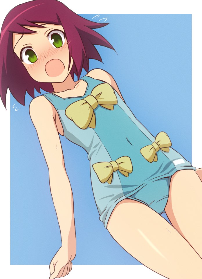 アニメ見てた当時から思ってたけどなにこの水着...... 