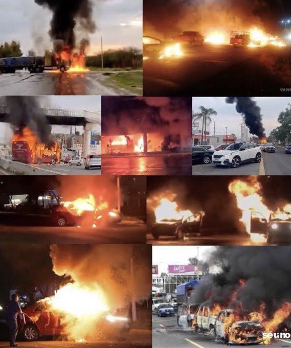 El Terrorismo del Crimen Organizado está imparable en Culiacán y Mazatlán, Sinaloa, Chiapas, Guerrero, GUANAJUATO, Morelos, etc y los miserables chairos pendejos desviando la atención con “cuál doblaje es mejor, la voz del pendejo de Eugenio Derbez o el de Mario Castañeda?”
Nmms