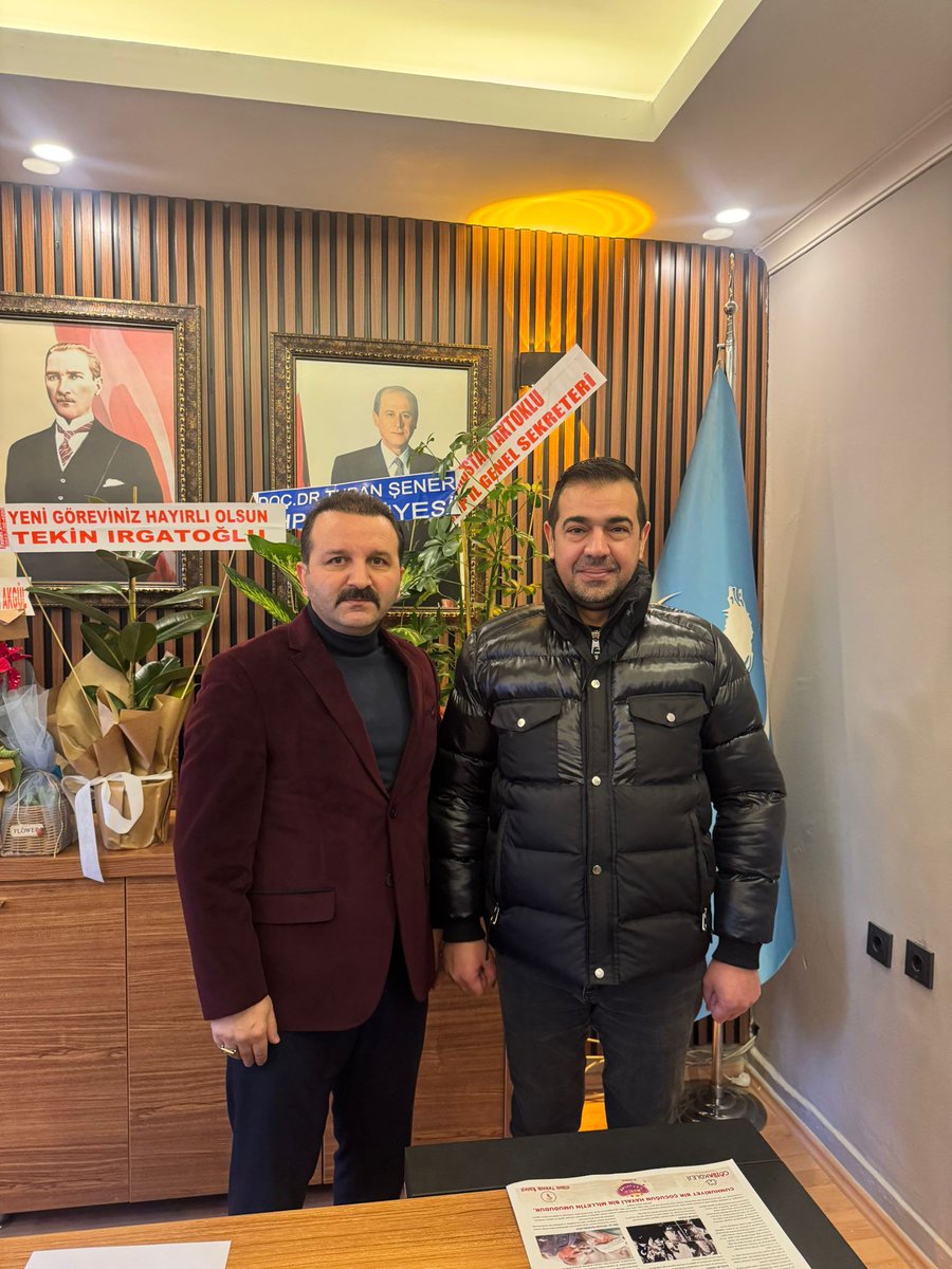 Yozgat Ülkü Ocakları  İl Başkanlığına atanan değerli kardeşim Fatih Akgül 'e hayırlı olsun ziyaretinde bulundum.
Yeni görevinde başarılar diliyorum.
<a href="/yozgat_ulkuocak/">Ülkü Ocakları Yozgat</a> @Fatih91505147