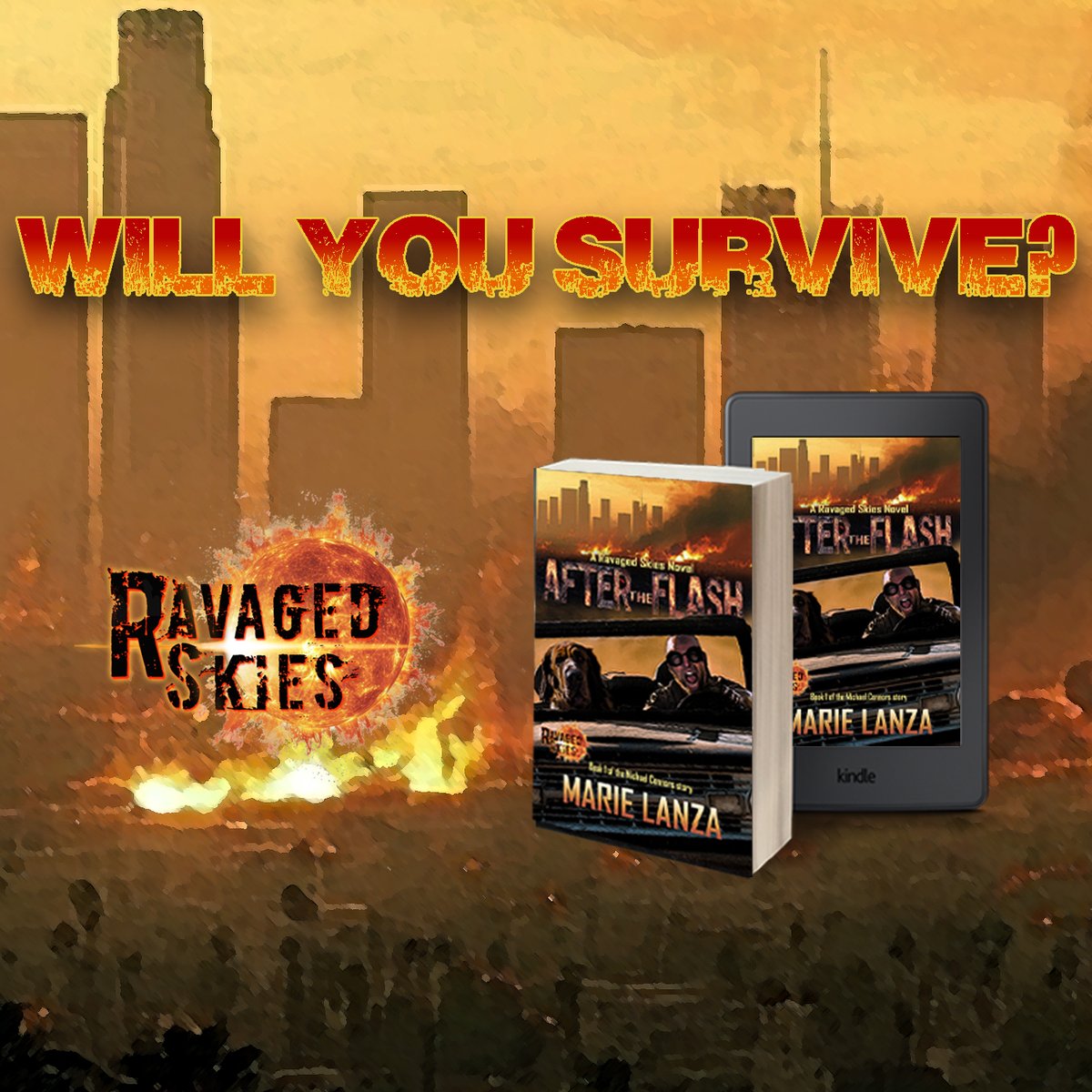 PRE-ORDERS ARE LIVE! amazon.com/dp/B0DQHHG2FX

Thank you to all of you who have already ordered. Just a bit over 6 weeks away. YAY!!! 😘😘

After the Flash, book 1 of the Michael Connors story is RELEASING JAN 30, 2024!
#disasterfiction #empsurvivalfiction #empthriller