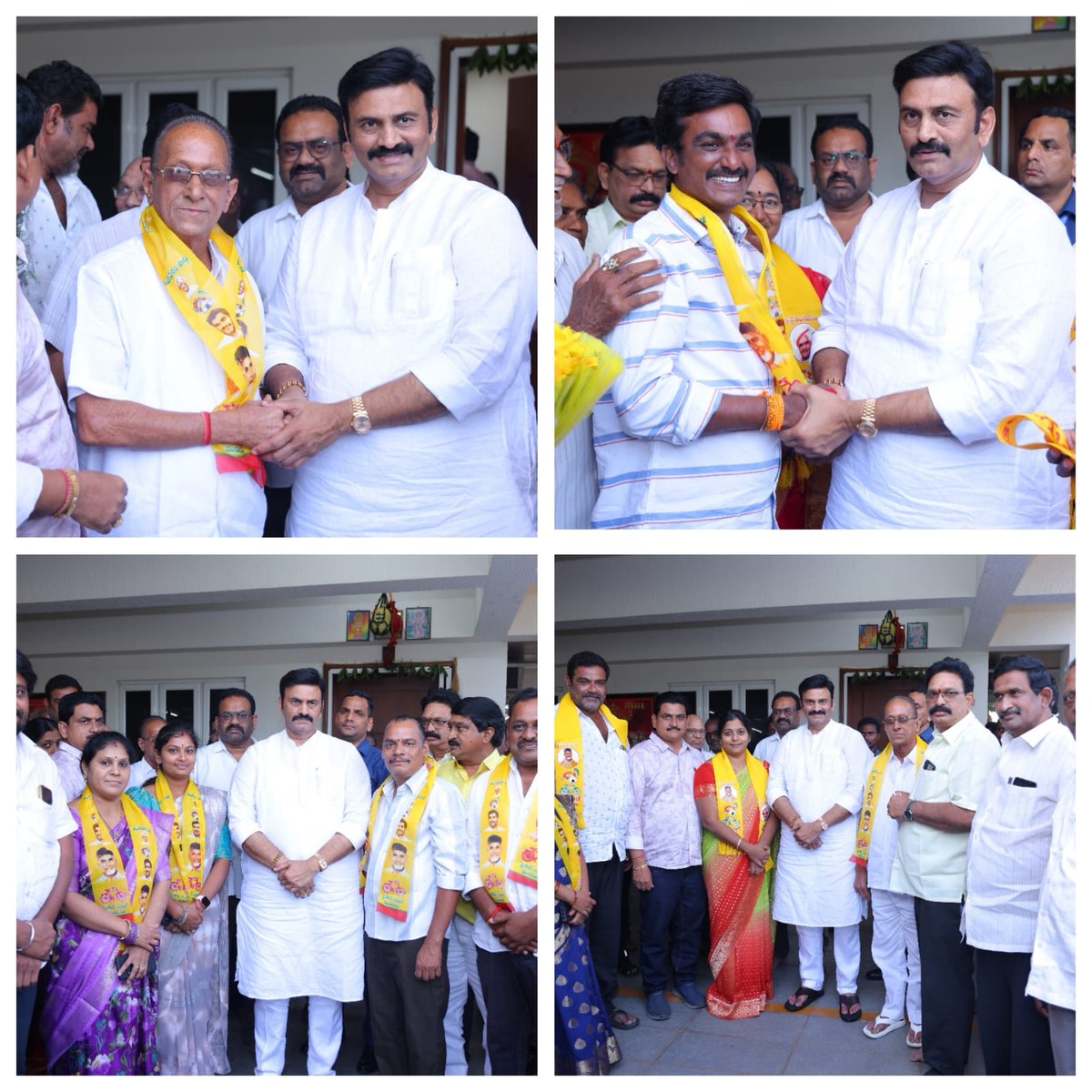 KRaghuRaju's tweet photo. ఉండి నియోజకవర్గంలోని కాళ్ళ మండలానికి చెందిన ఎంపీపీ, పలు గ్రామాలకు చెందిన ఎంపీటీసీలు మరియు పలువురు ముఖ్య నాయకులు నా సమక్షంలో @JaiTDP సభ్యత్వం తీసుకున్నారు.

#TDPMembershipDrive2024 #RRRForTDP https://t.co/UtRqgt4mP3