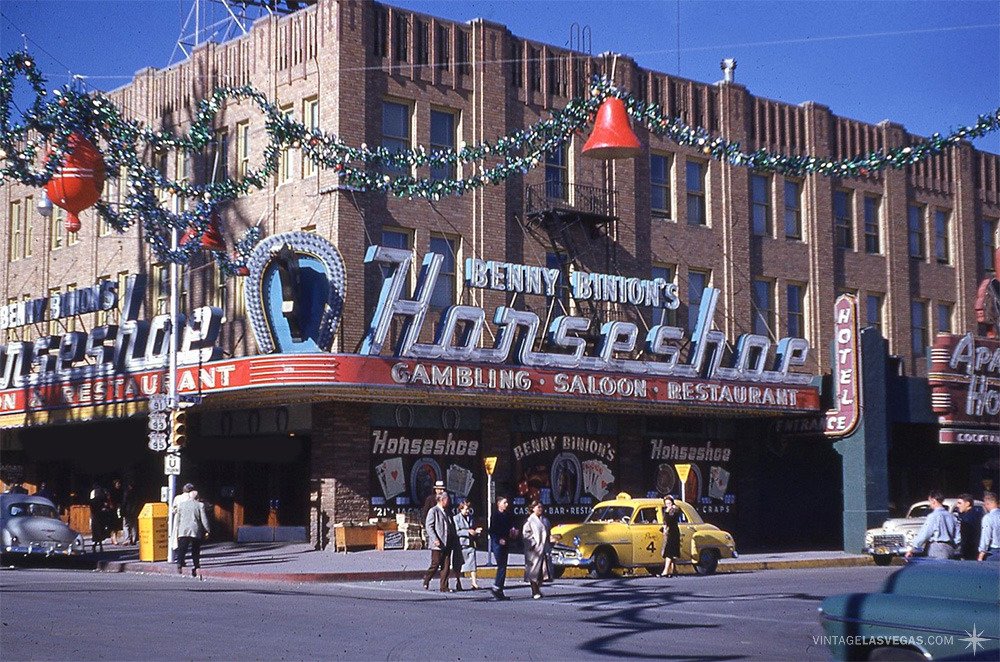 summacorp's tweet image. Benny Binion's Horseshoe, December 21, 1953