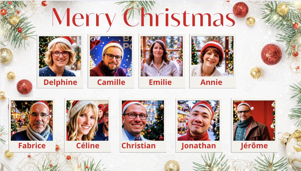 Toute <a href="/LaBrigadeDuWeb/">La Brigade Du Web</a> se joint à moi pour vous souhaiter à toutes et tous de très belles fêtes de fin d'année 🎄 
#MerryChristmas2024