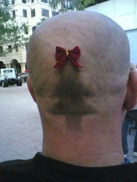 Ideas navideñas para nosotros los pelones, sígueme para más consejos ... !