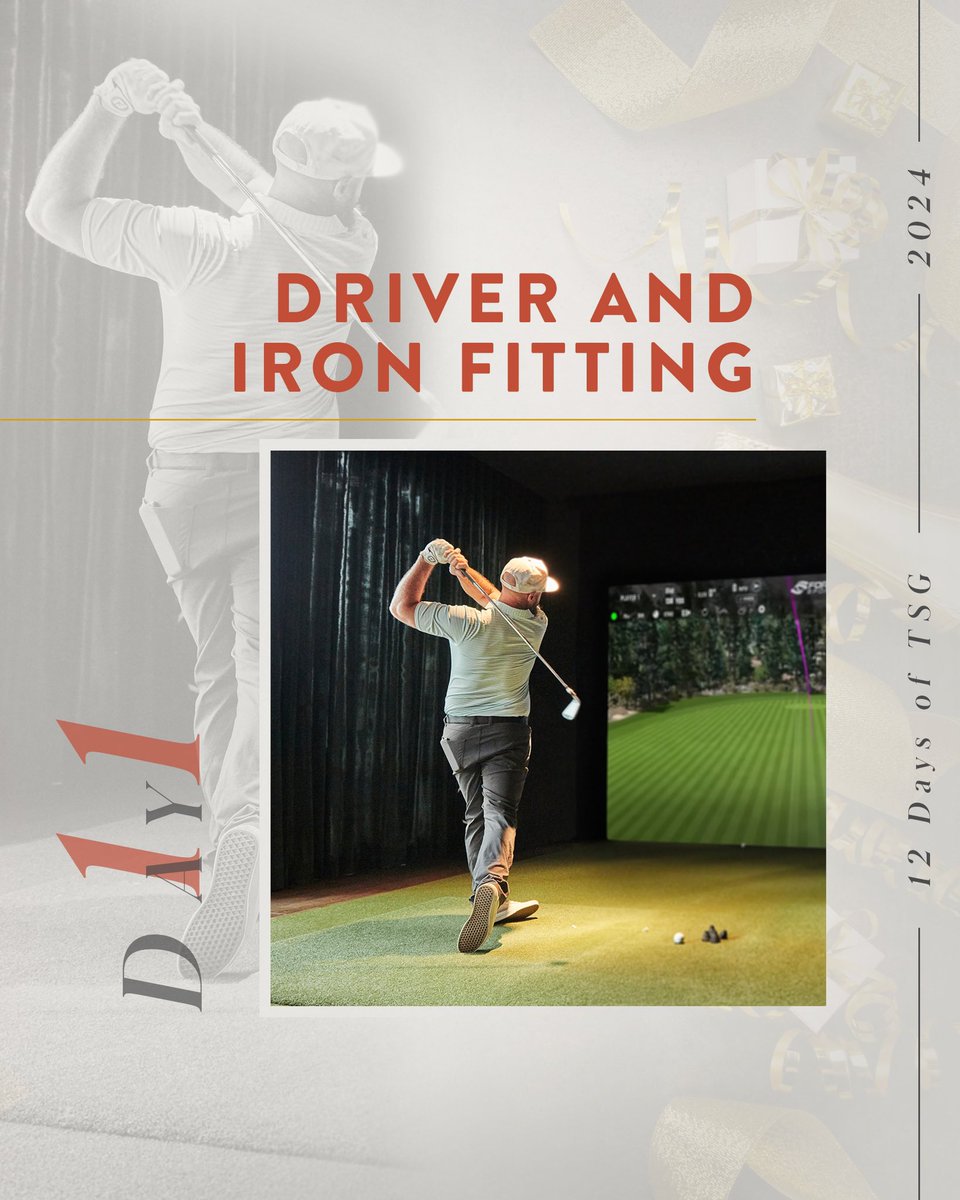 🎁 GIVEAWAY 🎁 It's Day 11 of #12DaysofTrueSpec and we're giving away a TSG Driver and Iron Fitting!

To enter:
LIKE this post
FOLLOW us @truespecgolf 
TAG 3 golf buddies in the comments

Bonus Entry:
Repost this post and tag us

We'll pick a winner at random and announce