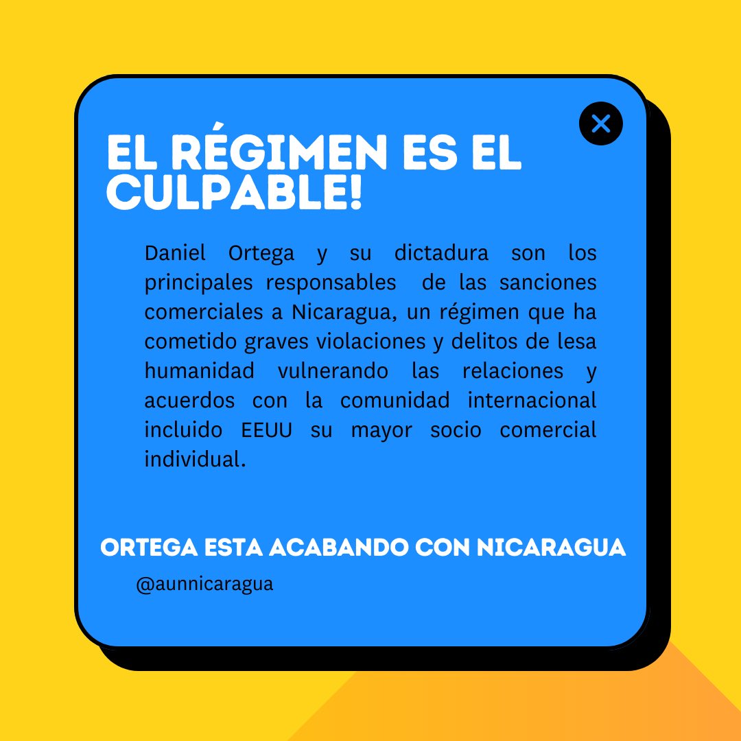 AUNNicaragua's tweet photo. 🚨Atención Nicaragüenses🚨 
Investigación 301 es un proceso dirigido por la Oficina del Representante de Comercio de los Estados Unidos (USTR por sus siglas en inglés) 
Aquí te contamos más:  
Link de portal: https://t.co/g5me0zvNxS https://t.co/9YXv9nVJcI
