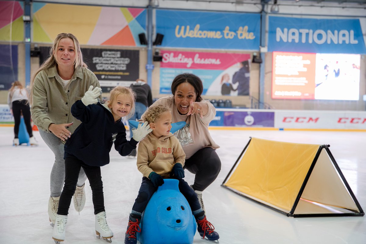 ⛸️ Our regular Social Ice and parents and tots sessions will continue over the festive period and are perfect activity if you are looking for something different to try! 

📅 Every Monday 11am - 11:30am

ℹ️ Find out more: bit.ly/46Xd7cq