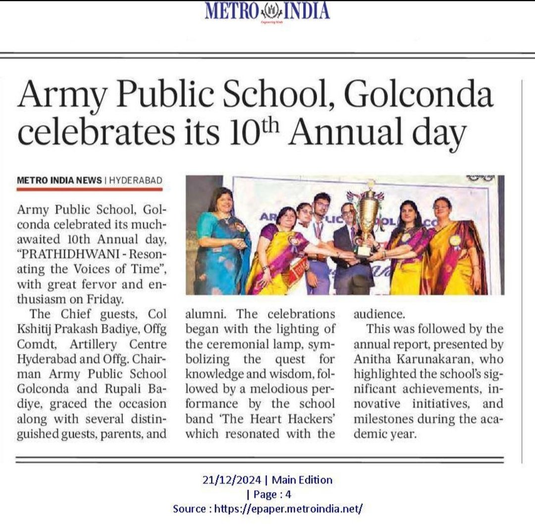 APS GOLCONDA tweet media